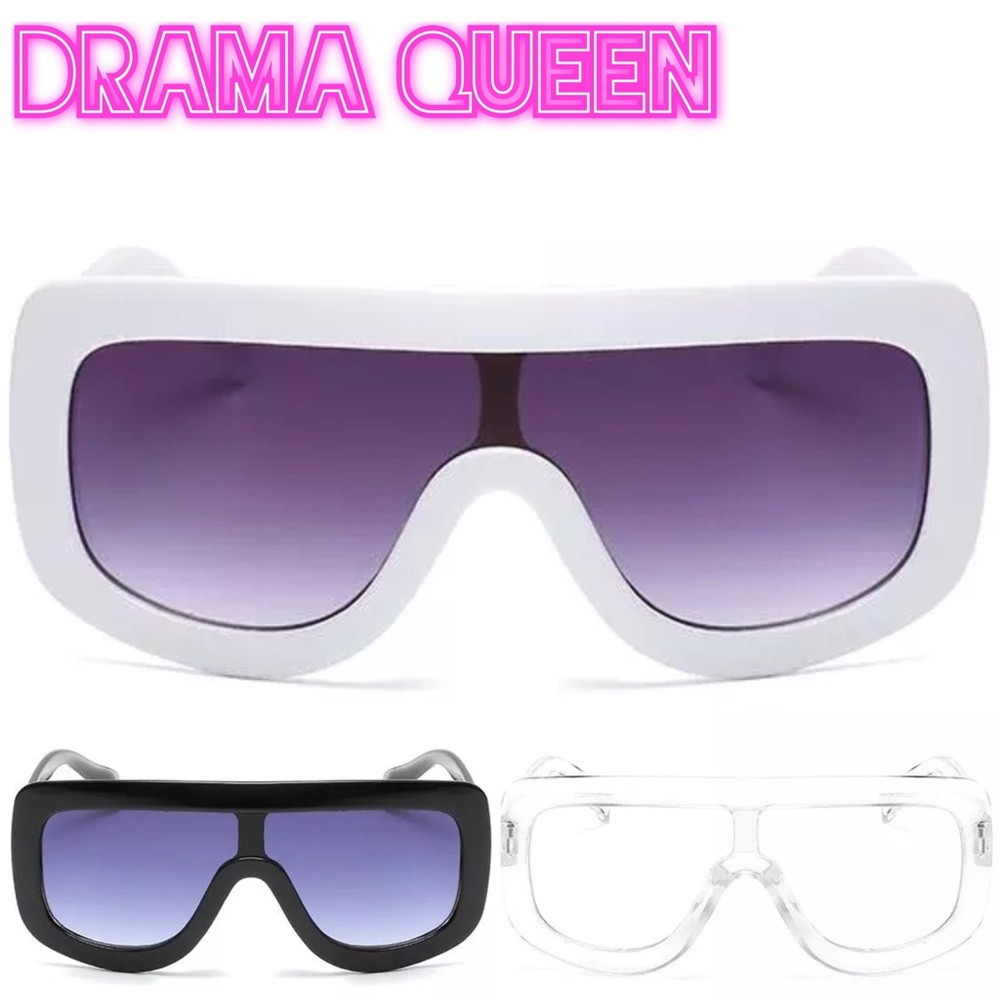 Drama Queen Shield Uni-Lens Sunglasses